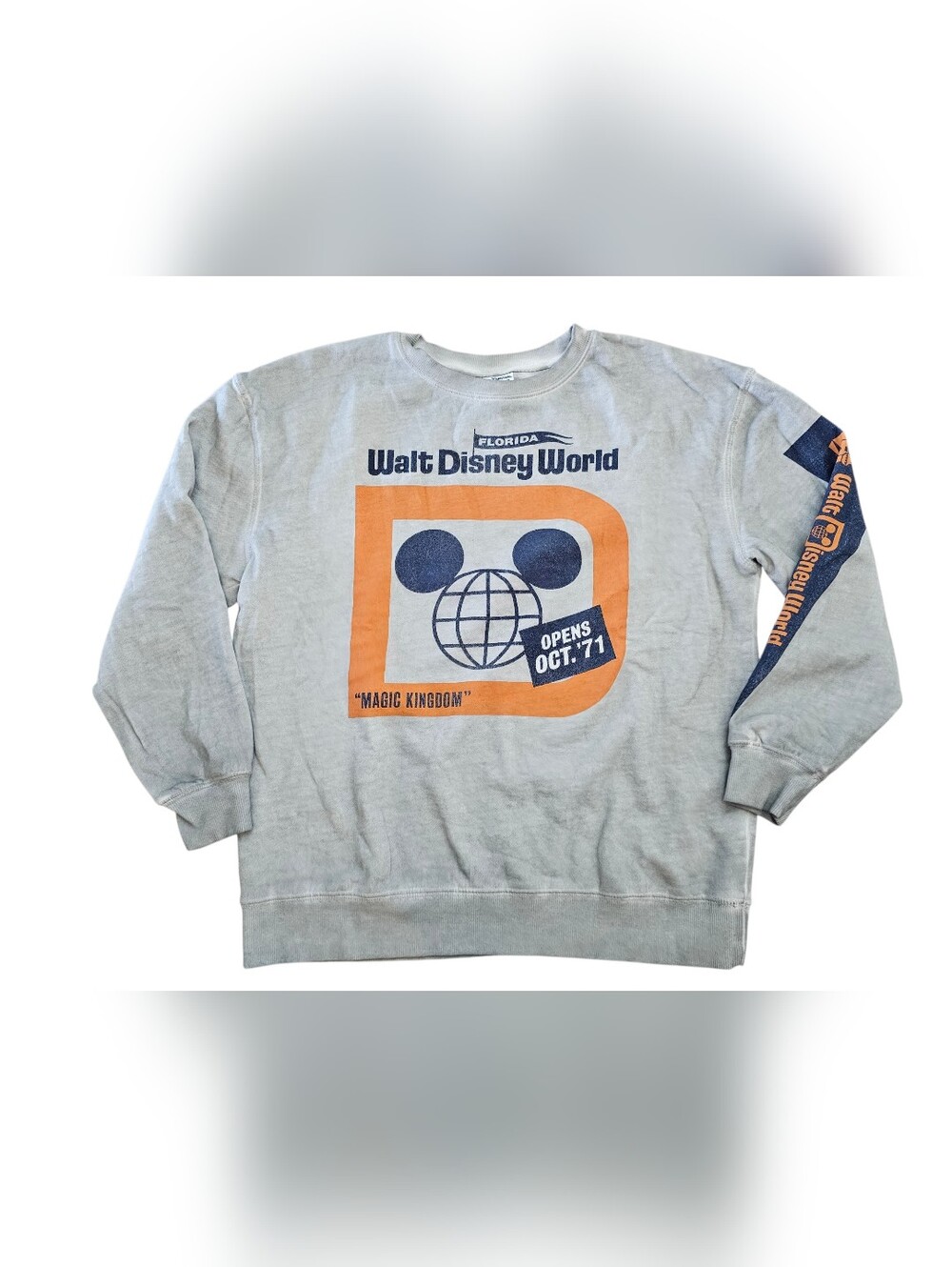 Walt Disney World Gray Vault Collection 50 Sweatshirt Size XS